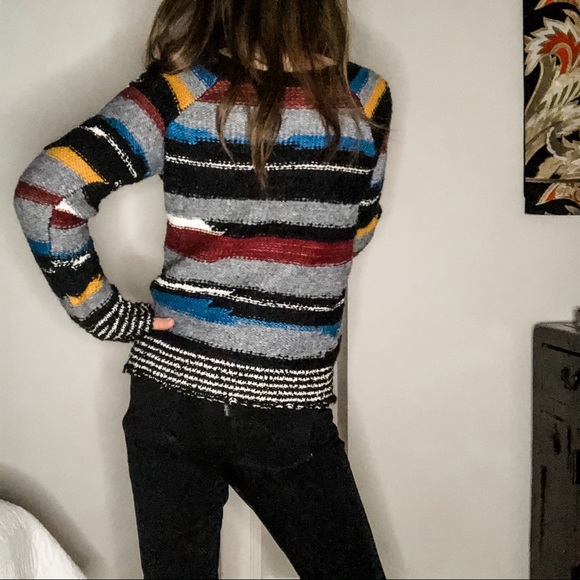 Free People  Montmartre Striped Sweater Size S/P - Picture 6 of 13